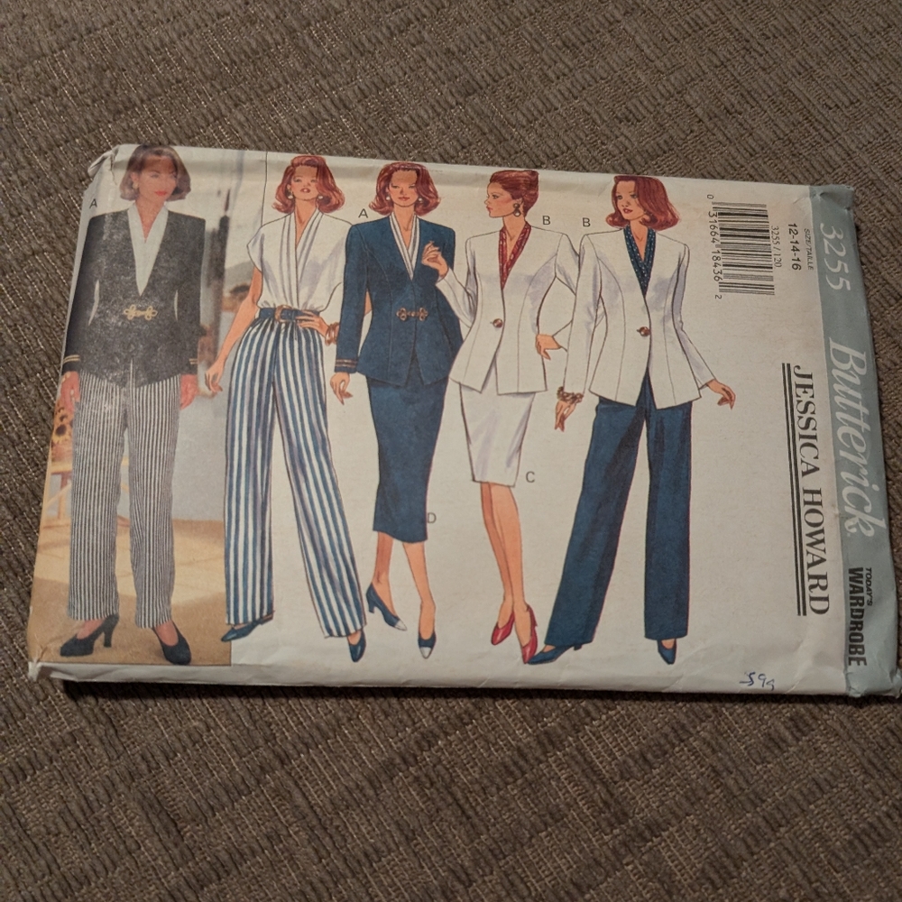 Vintage butterick pattern
